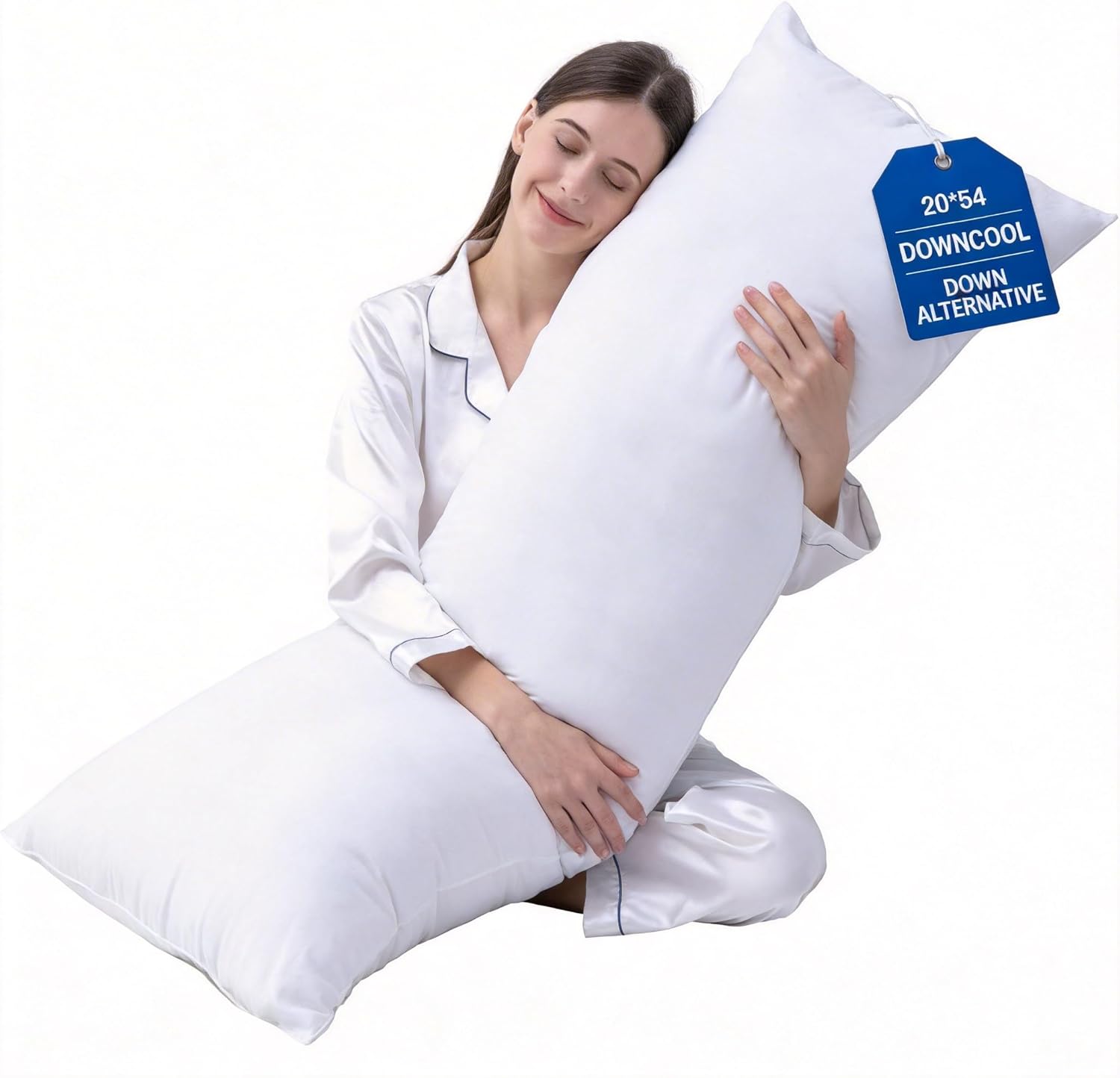 DOWNCOOL Large Body Pillow