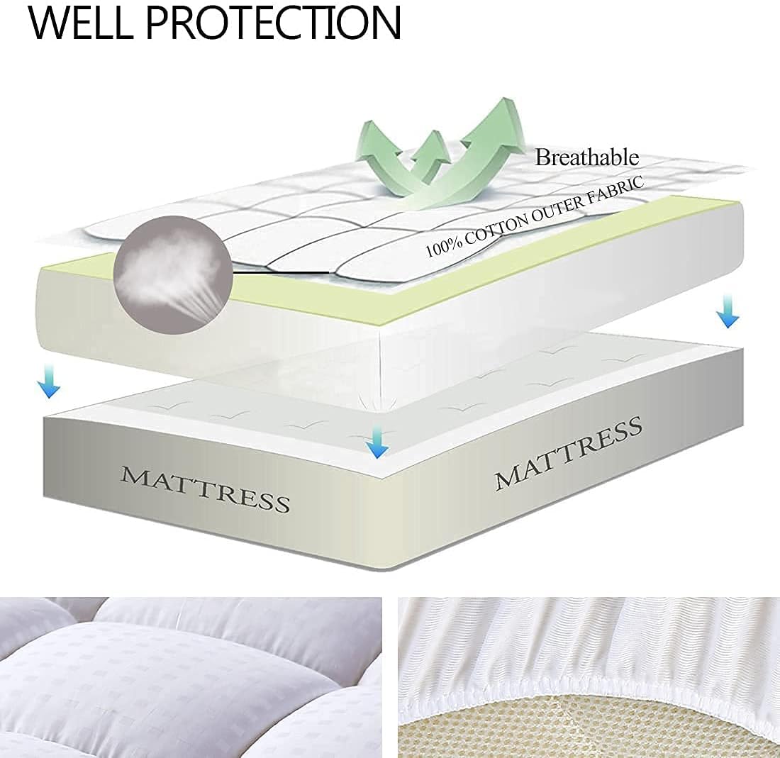 EASELAND Queen Size Mattress Pad