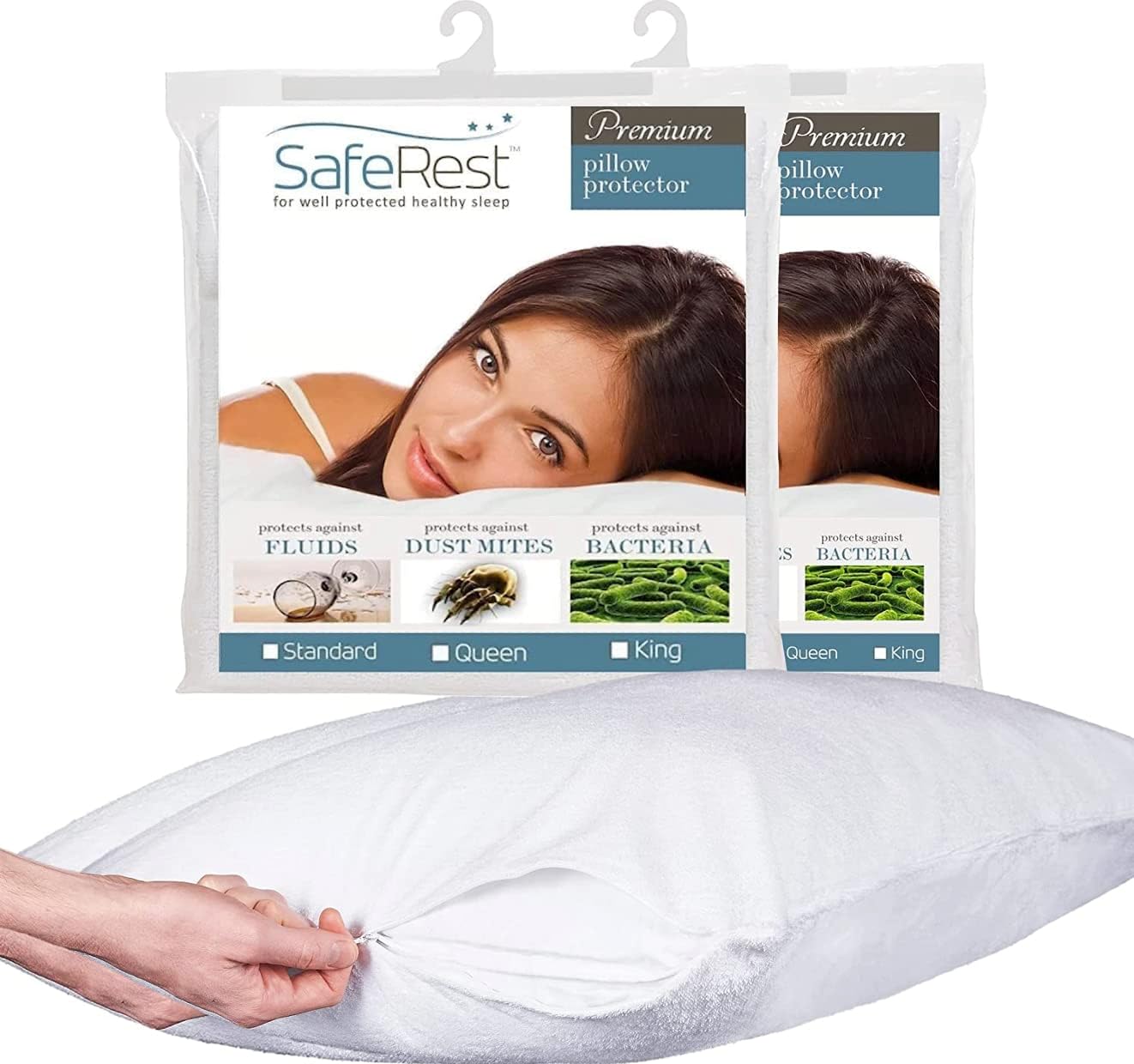 SafeRest Pillow Protector