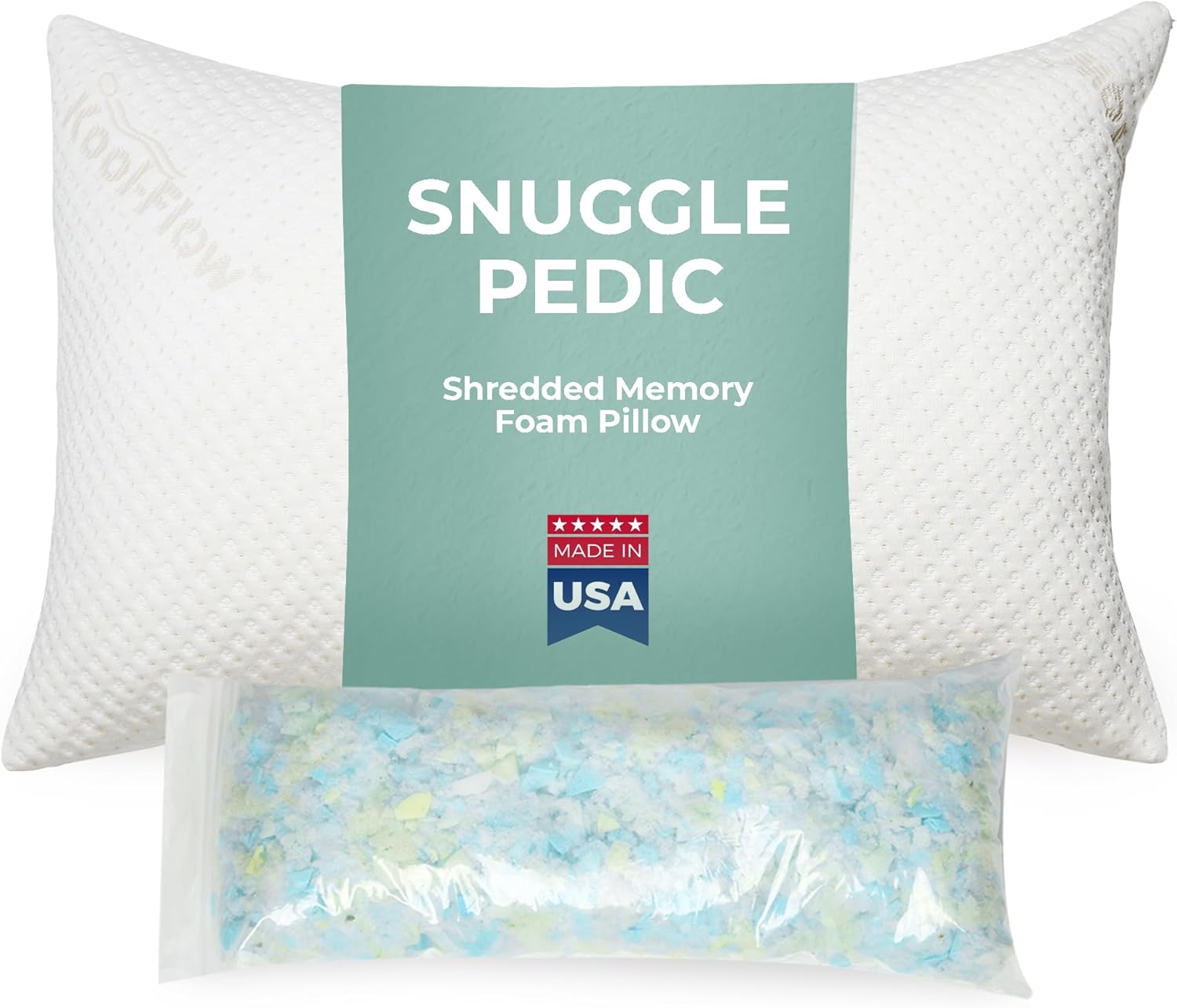 Snuggle-Pedic Adjustable Pillow