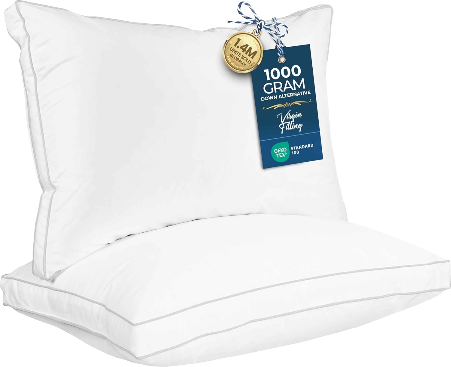 Utopia Bedding Gusseted Pillow